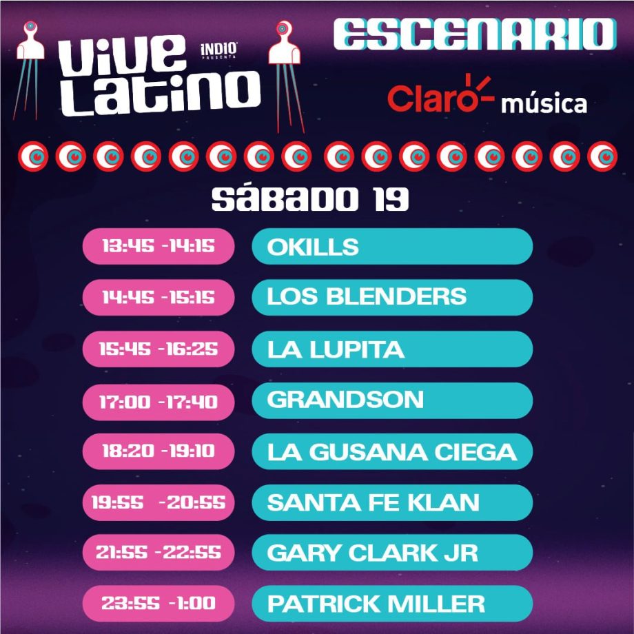 Anótenle: ¡Aquí están los horarios oficiales del Vive Latino 2022!