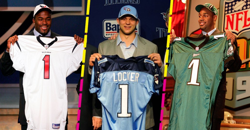 Las 5 sorpresas más grandes en la historia del Draft de NFL
