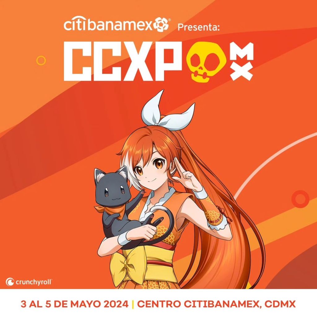 Estas son las actividades especiales de Crunchyroll para la CCXP México 2024
